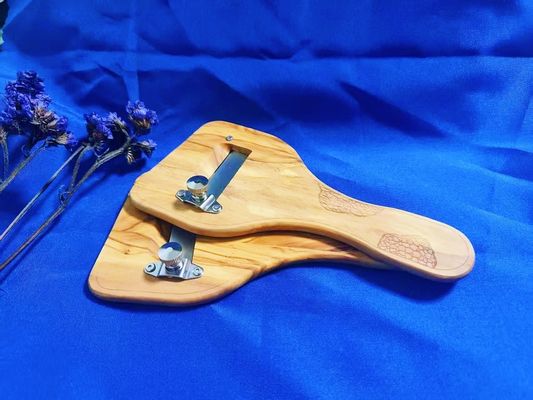 chất lượng  New style truffle slicer Olive wood with customized logo 220x110x8mm Nhà máy