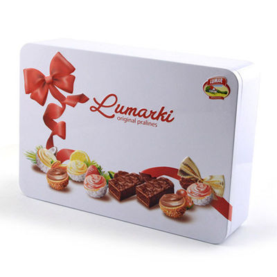 chất lượng  Custom Recycled Exquisite Chocolate Tin Box Nhà máy