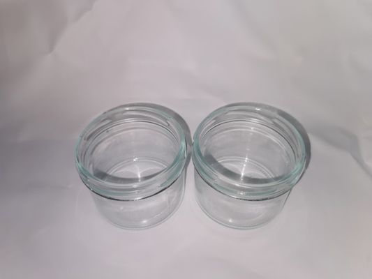 Cao minh bạch chất lượng thực phẩm Caviar Glass Jar tiêu chuẩn 8OZ 240ml Với nắp kim loại