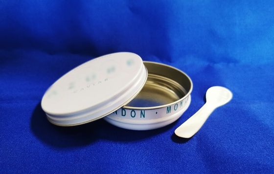 0.28mm Food Grade Tinplate Caviar Packaging Vacuum Empty Can tin 125g with flat lid printing full colors