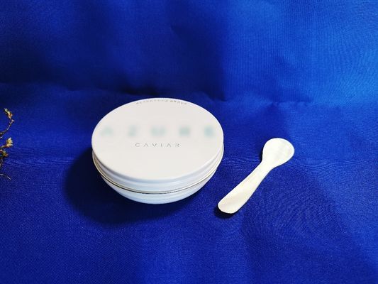 0.28mm Food Grade Tinplate Caviar Packaging Vacuum Empty Can tin 125g with flat lid printing full colors