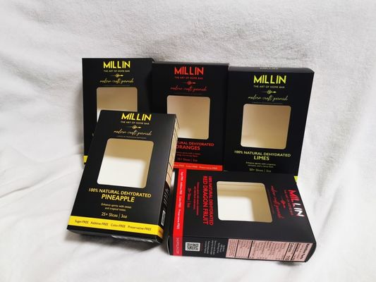 Bao bì trái cây khô bìa Khách hàng Thùng hộp với in Offset UV