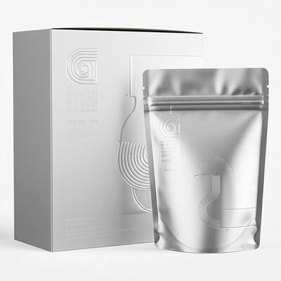 Hộp bao bì giấy cán mờ kết hợp các hiệu ứng đặc biệt như dập nổi, dập chìm, phủ UV định vị và loại túi đứng cung cấp bao bì