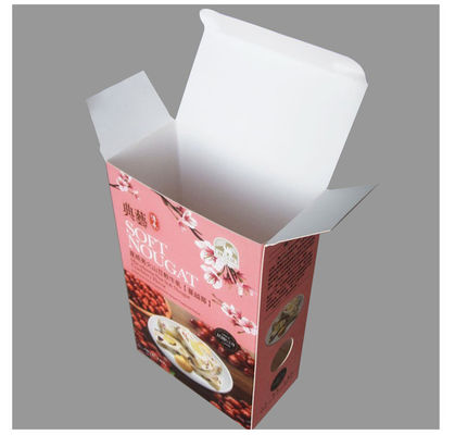 Hộp đóng gói giấy phủ màu gấp và tháo phong cách xây dựng