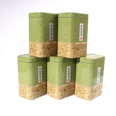 High End Metal Tin Box hình chữ nhật trống dầu kim loại có màu CMYK / Pantone