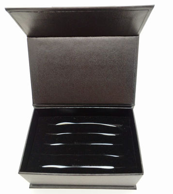 Sản phẩm quà tặng bằng giấy cứng Caviar Book Shape Grade With Sponge Inner Tray