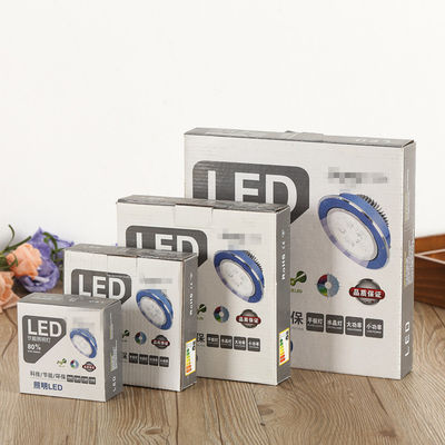 Hộp đóng gói đèn LED giấy lồi, hộp đóng gói bóng đèn gấp