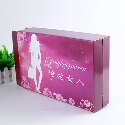 Hộp đóng gói carton in tùy chỉnh, hộp đóng gói đồ lót cho áo ngực phụ nữ