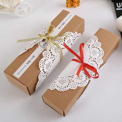 Hộp đóng gói thực phẩm kiểu ngăn kéo Hộp quà macaron Dễ mang và lưu trữ