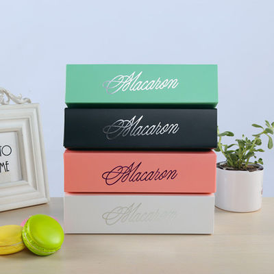 Flexo in hộp đóng gói thực phẩm mở trên - thân thiện với môi trường cho macaron