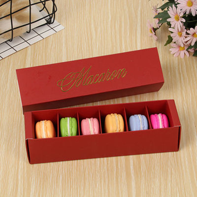 Flexo in hộp đóng gói thực phẩm mở trên - thân thiện với môi trường cho macaron
