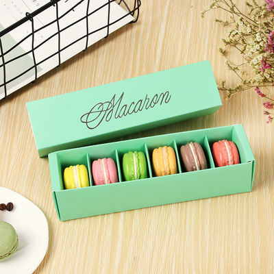 Flexo in hộp đóng gói thực phẩm mở trên - thân thiện với môi trường cho macaron