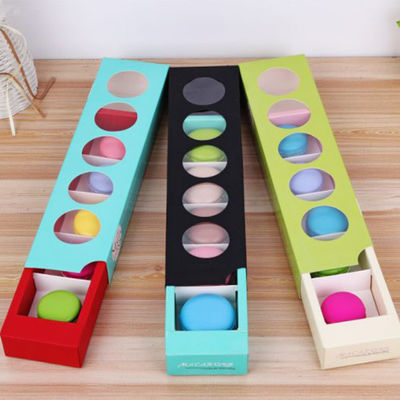 Thiết kế thanh lịch hộp hộp ngăn kéo bao bì, hộp bao bì macaron gấp