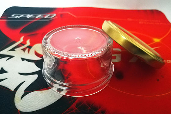 Thùng caviar thủy tinh trong suốt cao với nắp kim loại