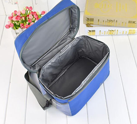 12 lon bia đông lạnh cách nhiệt mát Tote Bags Màu xanh tinh khiết cho gia đình