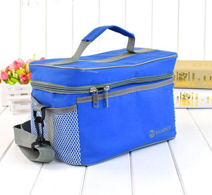 12 lon bia đông lạnh cách nhiệt mát Tote Bags Màu xanh tinh khiết cho gia đình