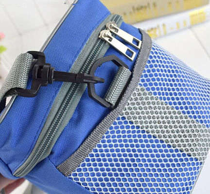 12 lon bia đông lạnh cách nhiệt mát Tote Bags Màu xanh tinh khiết cho gia đình