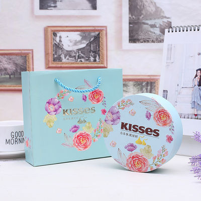 Hộp thiếc trang trí kín không khí, hộp kho nhỏ tròn với khay bên trong màu vàng