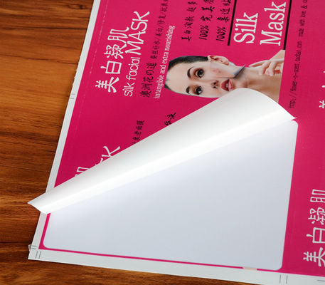 Full Color Logo Label Stickers Strong Adhesive For Cosmetic Women's Mask (Tấm dán nhãn logo đầy màu sắc)