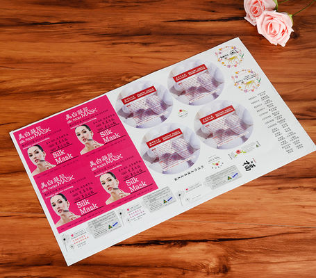 Full Color Logo Label Stickers Strong Adhesive For Cosmetic Women's Mask (Tấm dán nhãn logo đầy màu sắc)