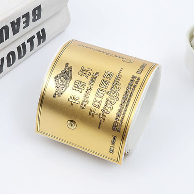 Matt Gold Logo Label Stickers, Multi Shape Print Your Own Wine Bottle Labels (Tấm nhãn chai rượu của riêng bạn)