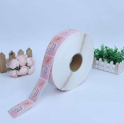 Kiểm tra nước Khách hàng in dán vinyl tự dán cho khăn lau trẻ em