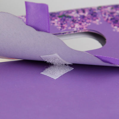Túi quà giấy in theo yêu cầu với nút khóa Velcro