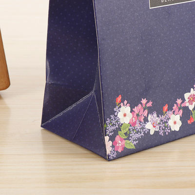 Spot UV / Hot Stamping bán lẻ giấy mua sắm túi kẹo túi quà ngọt ngào cho trẻ em