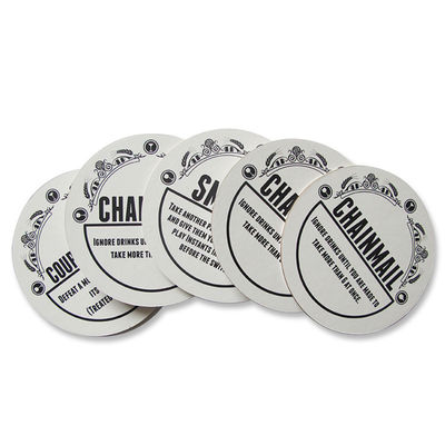 Chất uống chống nước hình tròn với ISO FDA được phê duyệt