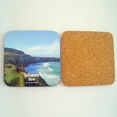 Cá nhân tùy chỉnh gỗ đồ uống coasters bàn đặt cho thực phẩm và đồ uống