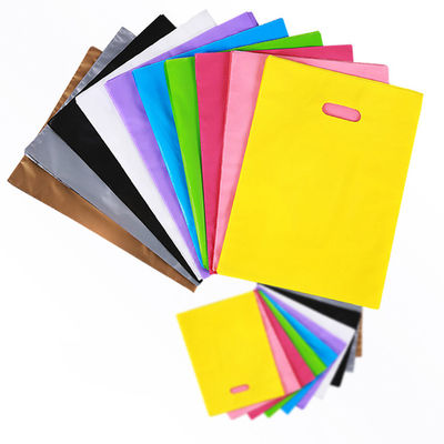 50 Micron Ldpe cắt chết túi tay với logo in để quảng cáo
