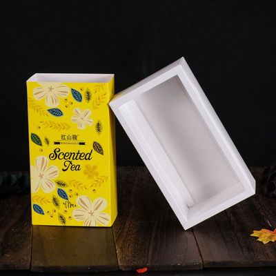 Hộp đóng gói thực phẩm in tùy chỉnh, Hộp kéo giấy nhẹ cho trà