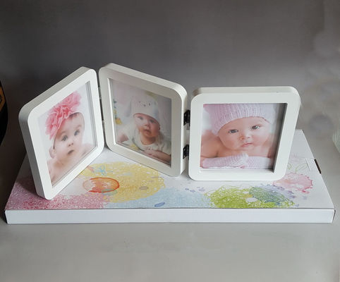 Hình ảnh thân thiện bằng gỗ, Luxury Triple Picture Frame Logo in