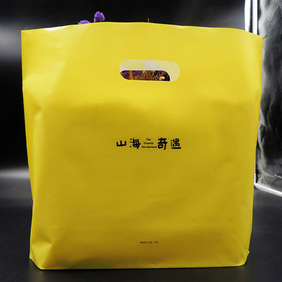 logo pitented túi nhựa với tay cầm, chết cắt túi nhựa để mua sắm