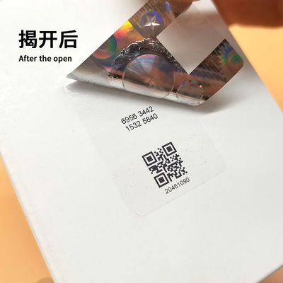 Nhãn hiệu chống giả mạo điện tử với mã QR chống nước