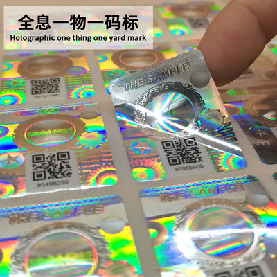 Nhãn hiệu chống giả mạo điện tử với mã QR chống nước