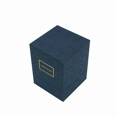 Hộp quà cứng 2mm Spot UV Candle với tem nóng