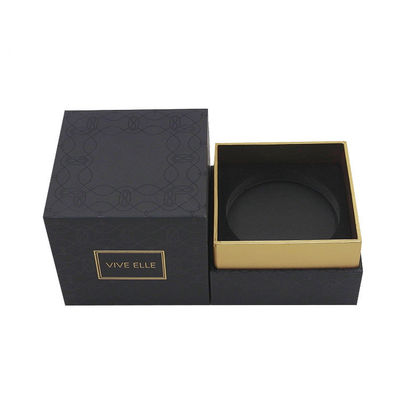 Hộp quà cứng 2mm Spot UV Candle với tem nóng