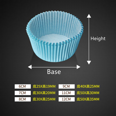 Anti Oil PE Lamination Wedding Cupcake Liner in ấn Offset