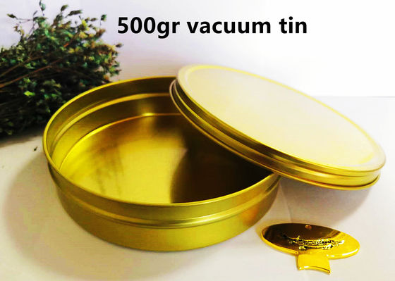 Tấm chân không rỗng Caviar Tin Can Food Grade Packaging 500g