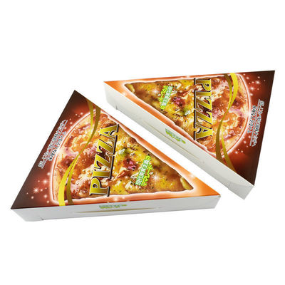 Hộp đóng gói thực phẩm giấy PE Lamination bên trong cho pizza slice